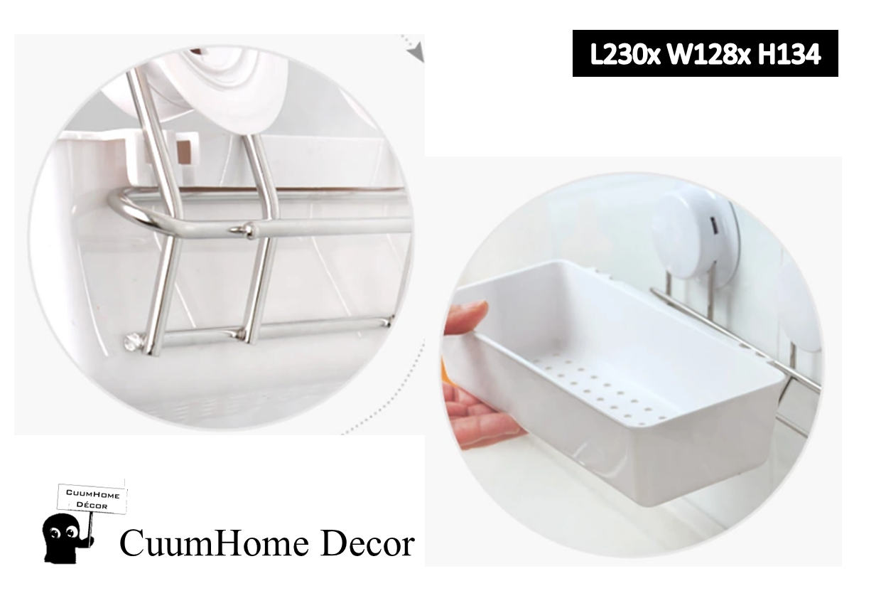 VR-42 ถาดวางพร้อมรูระบายน้ำ ถอดทำความสะอาดได้