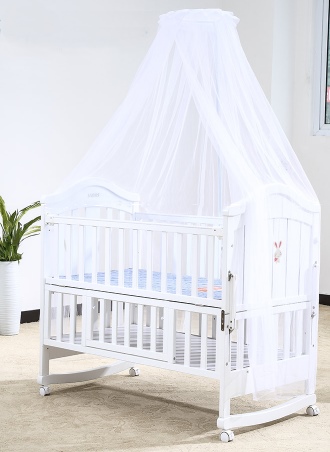 เตียงนอนไม้สีขาว B10135 (WD1)