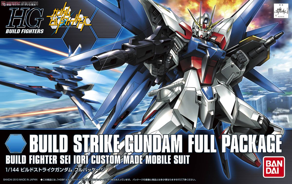 Bandai HG 1/144 HGBF BUILD STRIKE GUNDAM FLIGHT FULL PACKAGE 4573102577184 C3