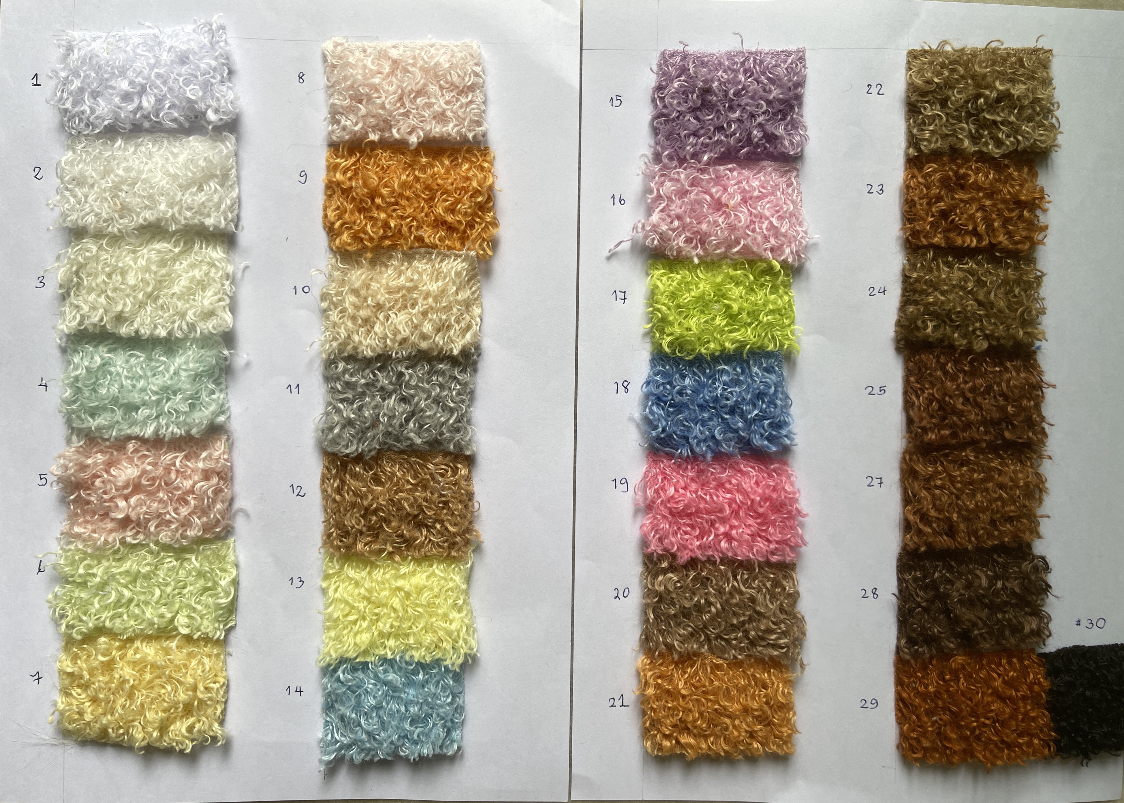 A49T teddy Velvet ผ้าขนหมีเทดดี้ เส้นเกลียว ขนหยิกเเม็ดใหญ่ Sheep ผ้าบุเฟอร์นิเจอร์ ผ้าหุ้มโซฟา ผ้าขนตกแต่งห้อง ผ้าทำกระเป๋า ผ้าขนทำเสื้อหนาว ผ้าคลุุม ผ้าแฟนซี หน้ากว้าง 1ึ60 ซม ตกแต่งคอนโด ผ้าขนทำตุ๊กตา ผ้าขนงานพรีเมี่ยม