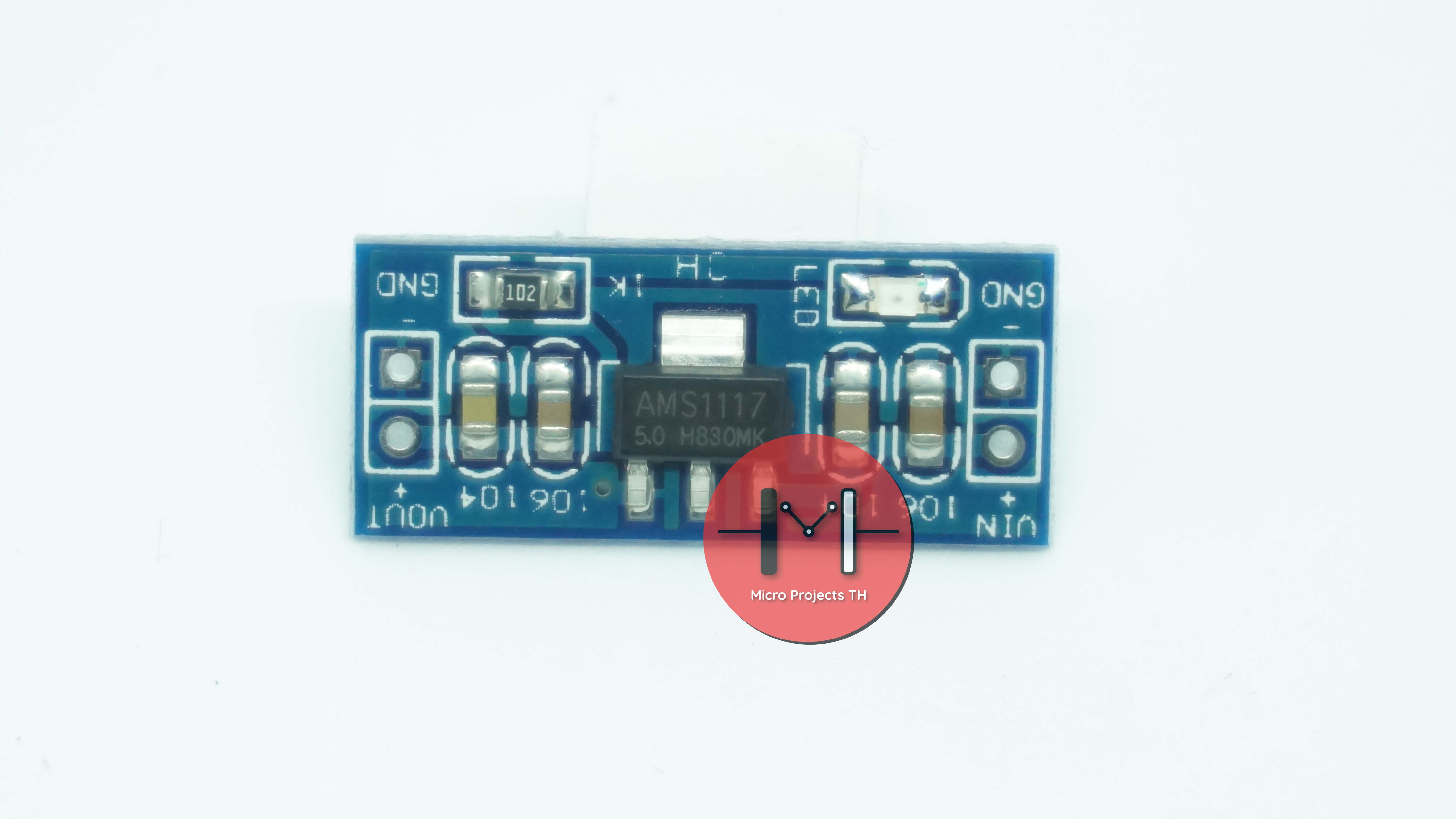 6-12V to 5V AMS1117-5V Power Supply Module