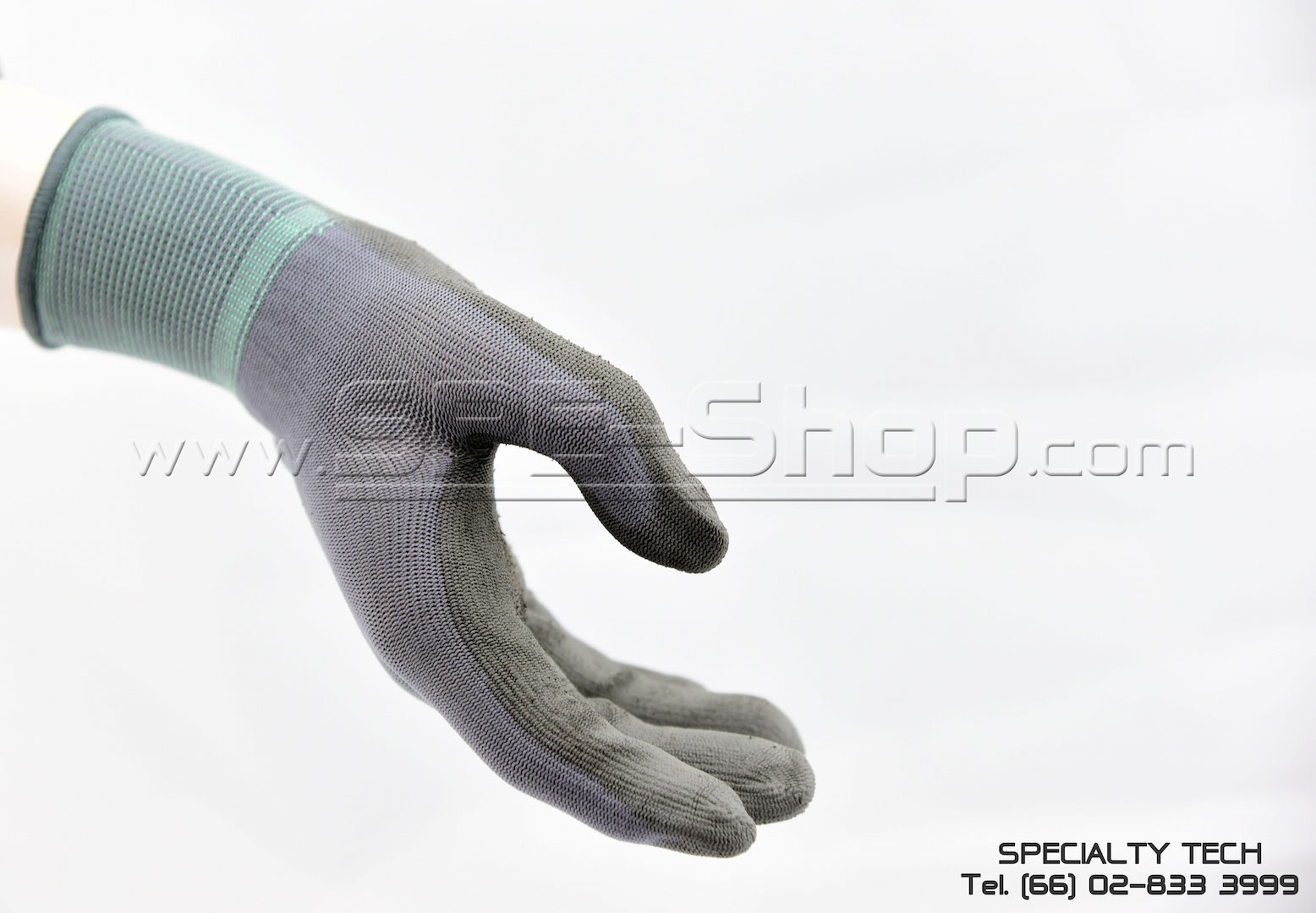 Glove PU Palmfit Grey