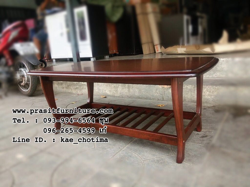 โต๊ะกลางโซฟา โต๊ะกาแฟ ไม้ยางพารา รุ่น MTO-2