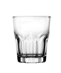**สั่งขั้นต่ำ 6 ใบ** Lucky glass แก้วใส Rock Euro 285ml. LG101110 (LG10001) Euro Tumbler 10 ออนซ์