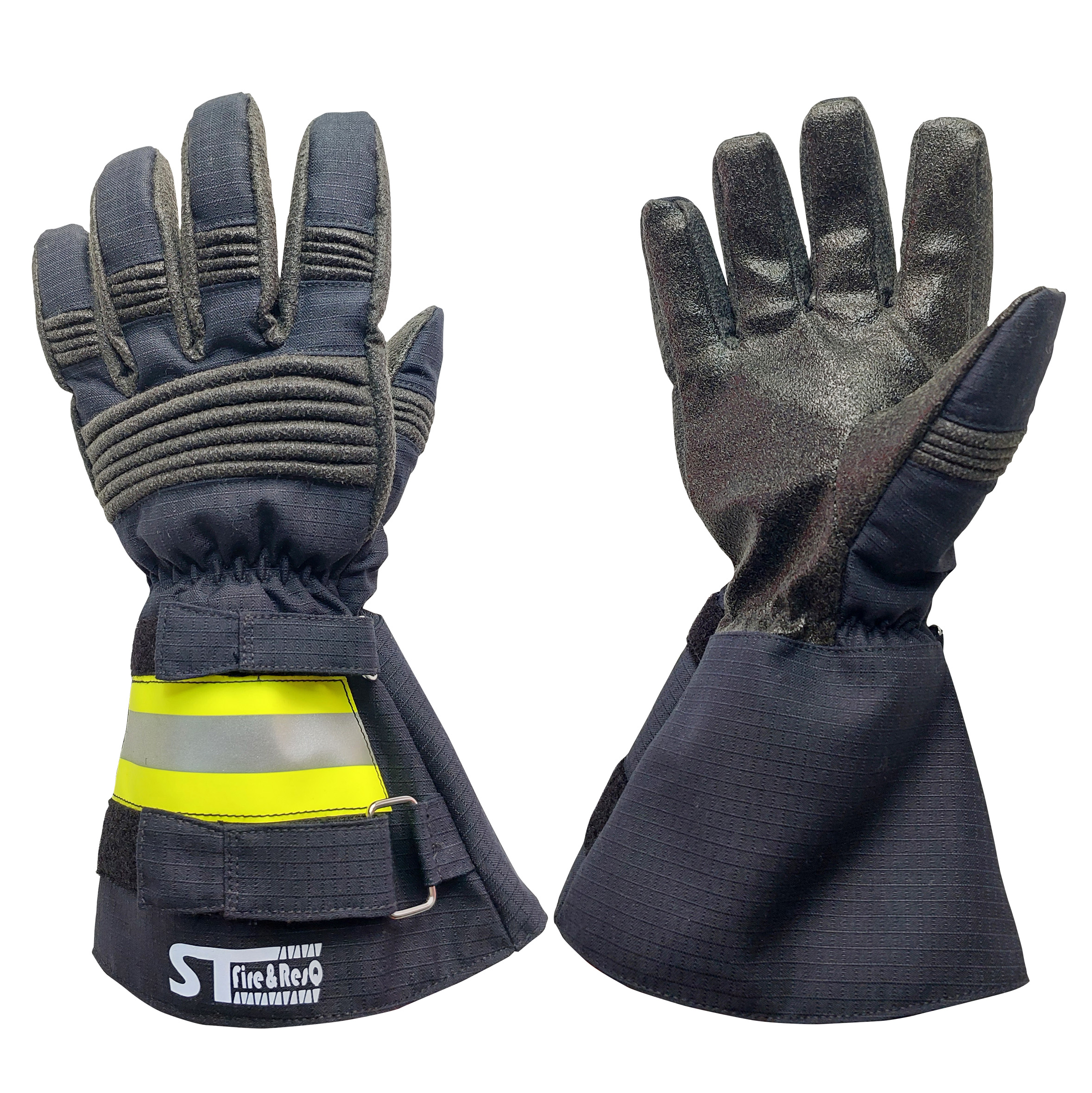 ถุงมือดับเพลิงผ้า Nomex มาตรฐาน EN 659