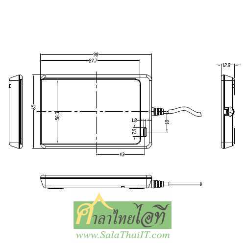 ACR1252U เครื่องอ่าน NFC แบบ USB (NFC Forum–Certified Reader)