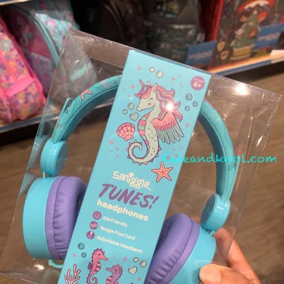 หูฟัง Smiggle Headphone - - ม้าน้ำ