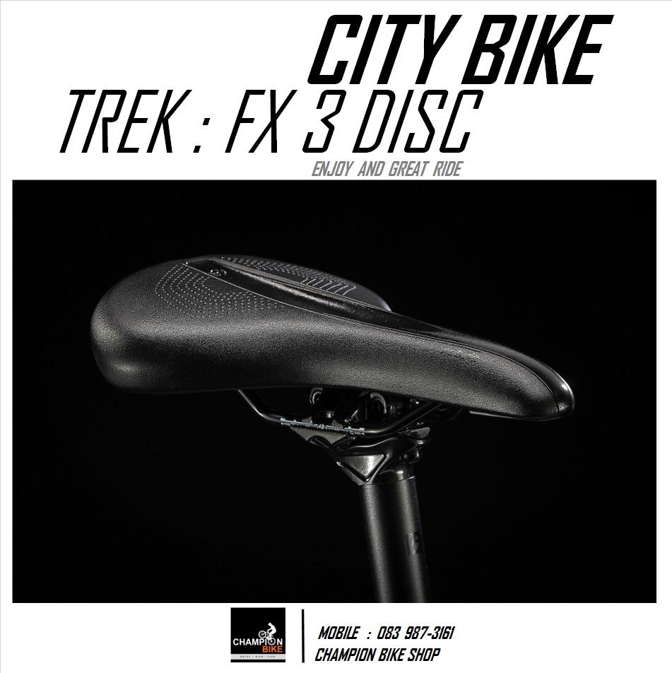 จักรยานซิตี้ไบค์ TREK : FX 3 DISC CITY BIKE - 2022 สีน้ำเงินเฟดดำ
