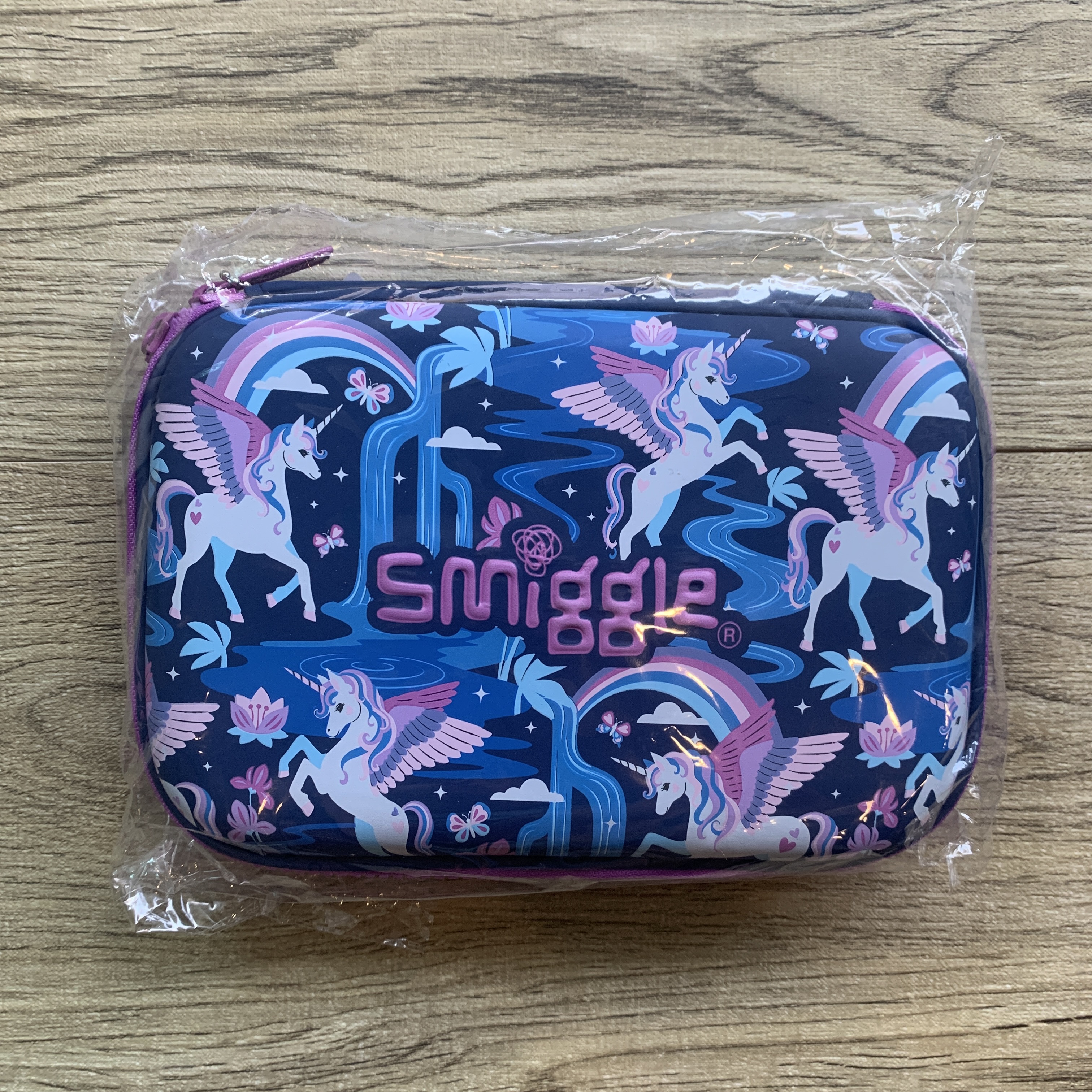 เซ็ตกล่องดินสอ Smiggle hardtop-Away-น้ำเงิน