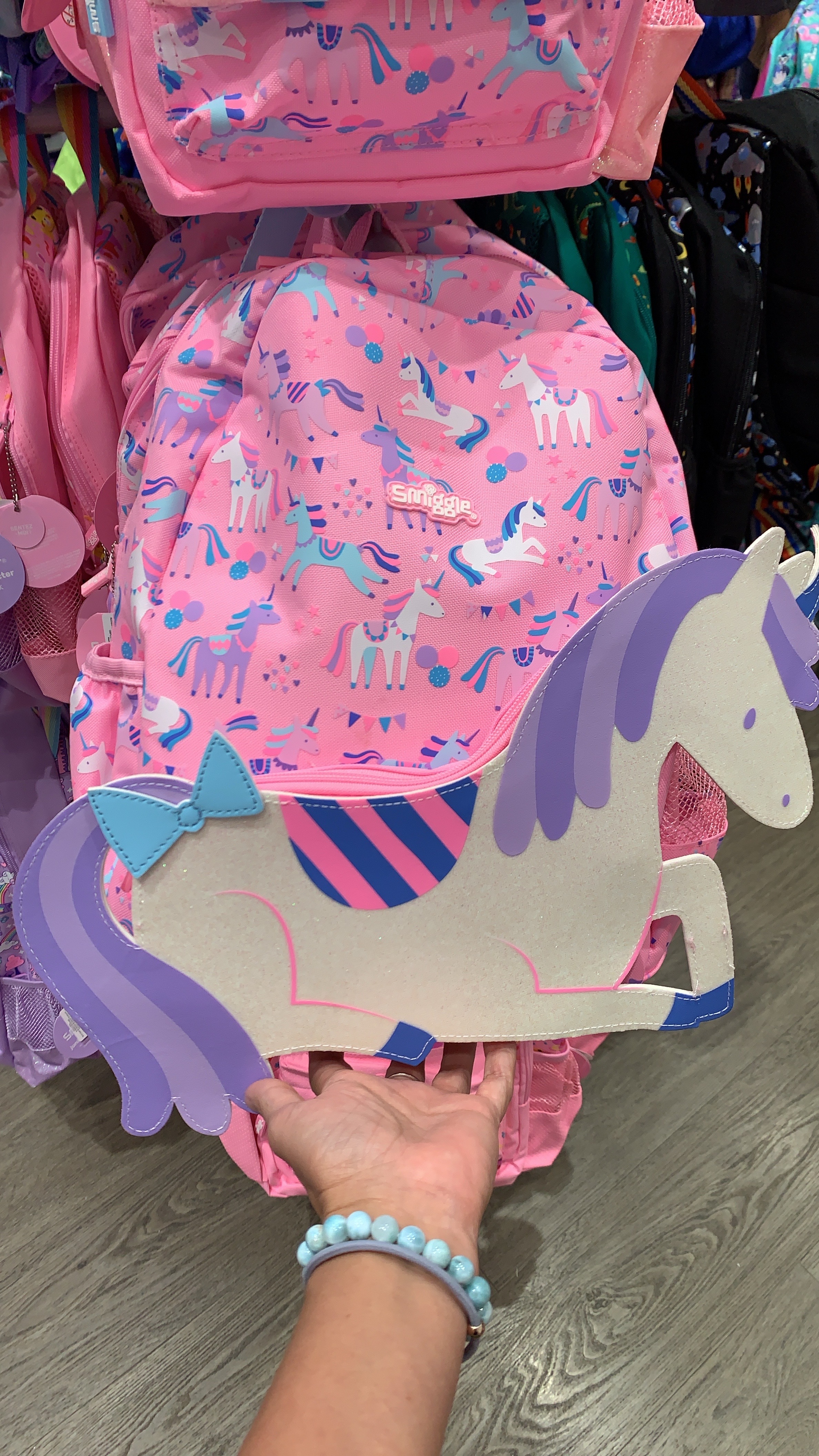 กระเป๋าสะพาย เป้ Smiggle junior - Let's play - โพนี่