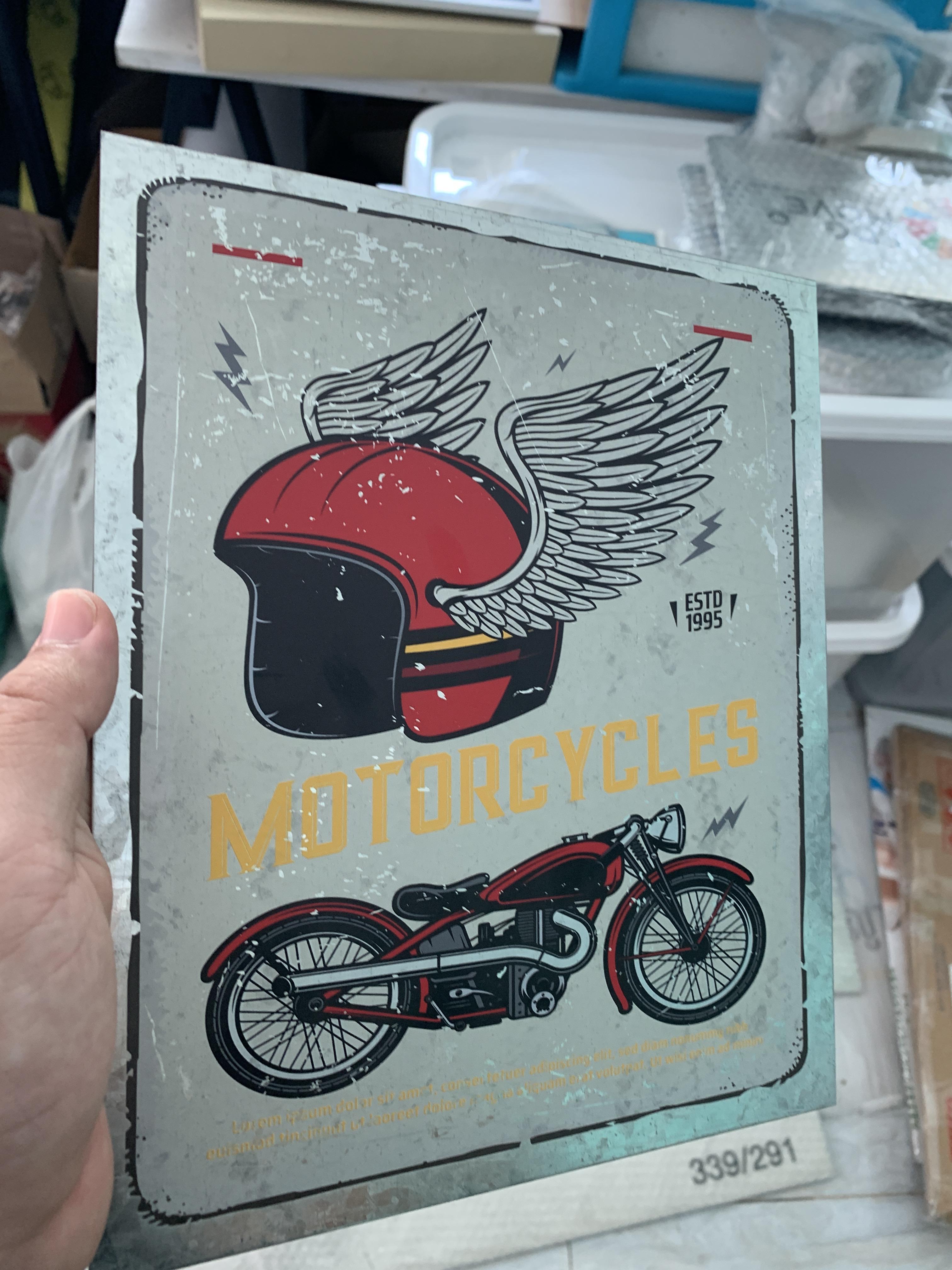 งานสังกะสีสกรีน เรโทร