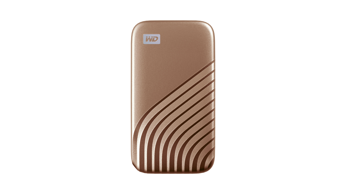 WD My Passport SSD Type-C 500GB 1TB 2TB (Gold) External Harddisk ฮาร์ดดิสพกพา , USB 3.1 and USB Type C Western Digital