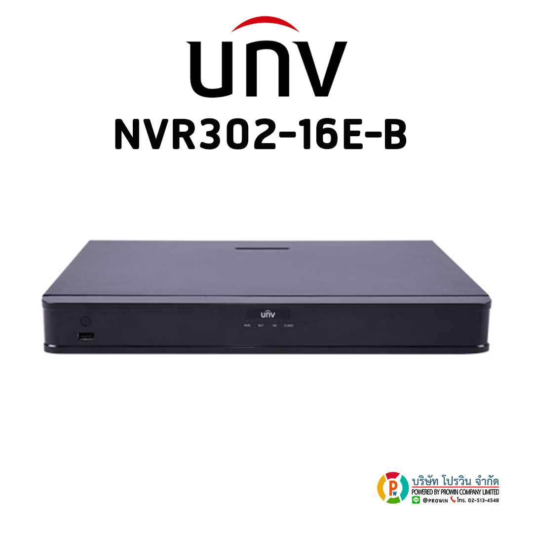 UNIVIEW 16 CHANNEL NVR302-16E-B