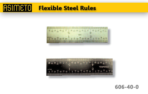 ASIMETO,P142,Flexible Steel Rules,606-40-0