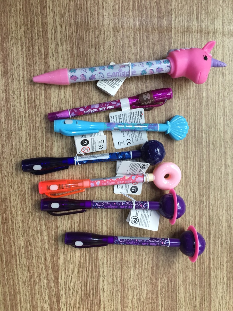 Smiggle หมึกล่องหน Spy pen