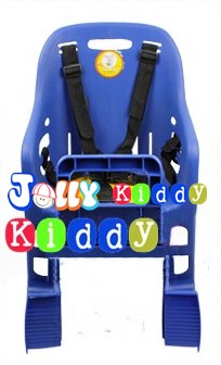 C10161 เก้าอี้นั่งเด็กสำหรับติดตั้งซ้อนท้ายที่นั่งหลังรถจักยาน สีแดง