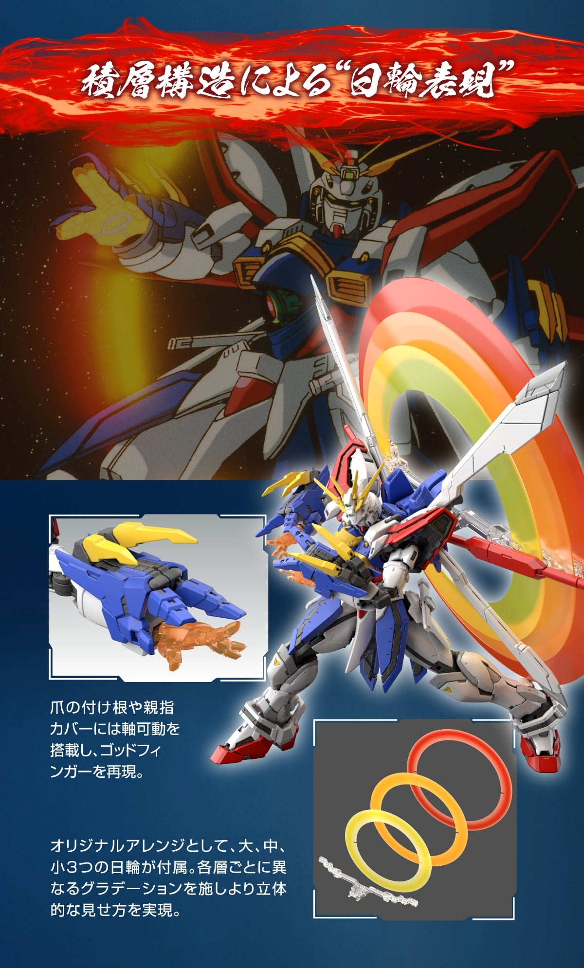 RG #37 1/144 : God Gundam