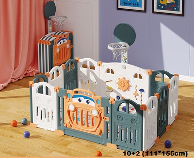 TP12031 คอกรั้วกั้นเด็ก มีประตูเปิดปิด