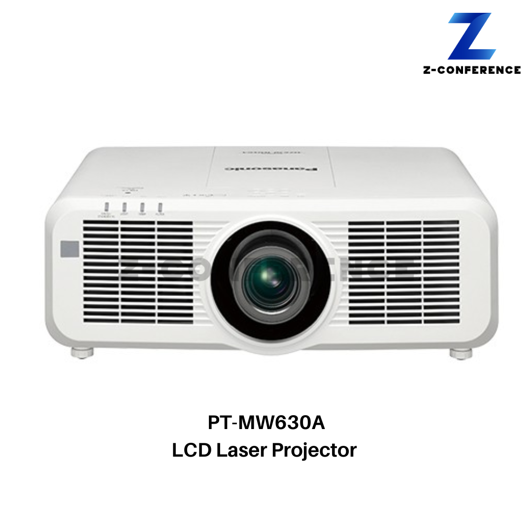 Projector PANASONIC PT-MW630A (LCD Laser / 6,500 lm / WXGA) projector , โปรเจคเตอร์ , เครื่องฉายโปรเจคเตอร์ , โปรเจคเตอร์ดูหนัง , เครื่องโปรเจคเตอร์