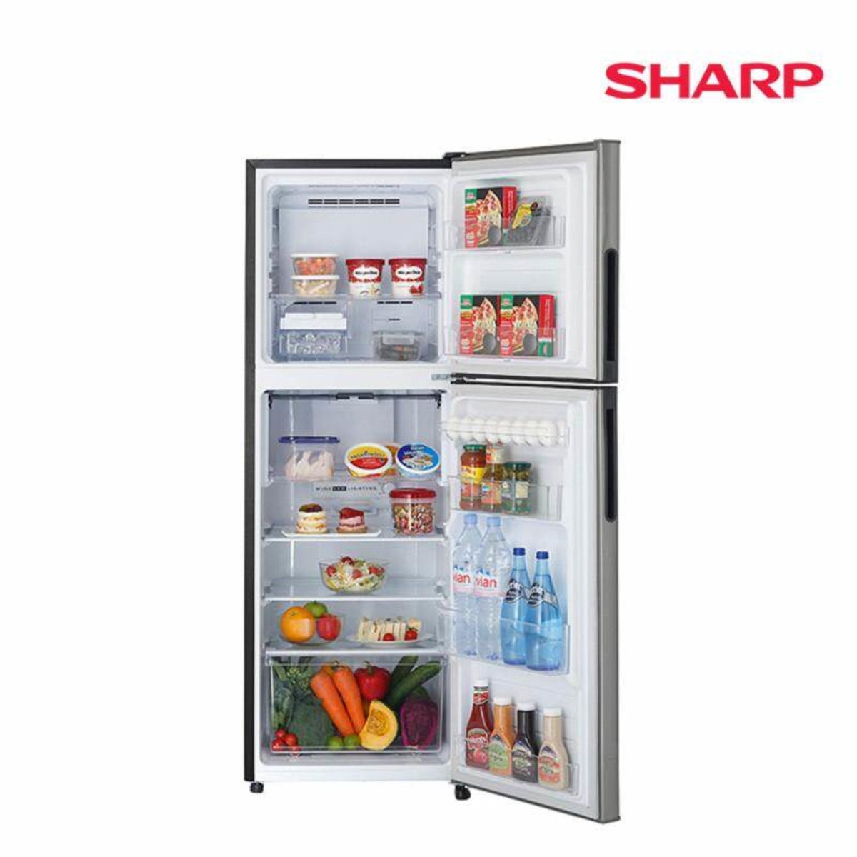 SHARP ตู้เย็น 2 ประตู รุ่น SJ-Y22T-SL 7.9 คิว