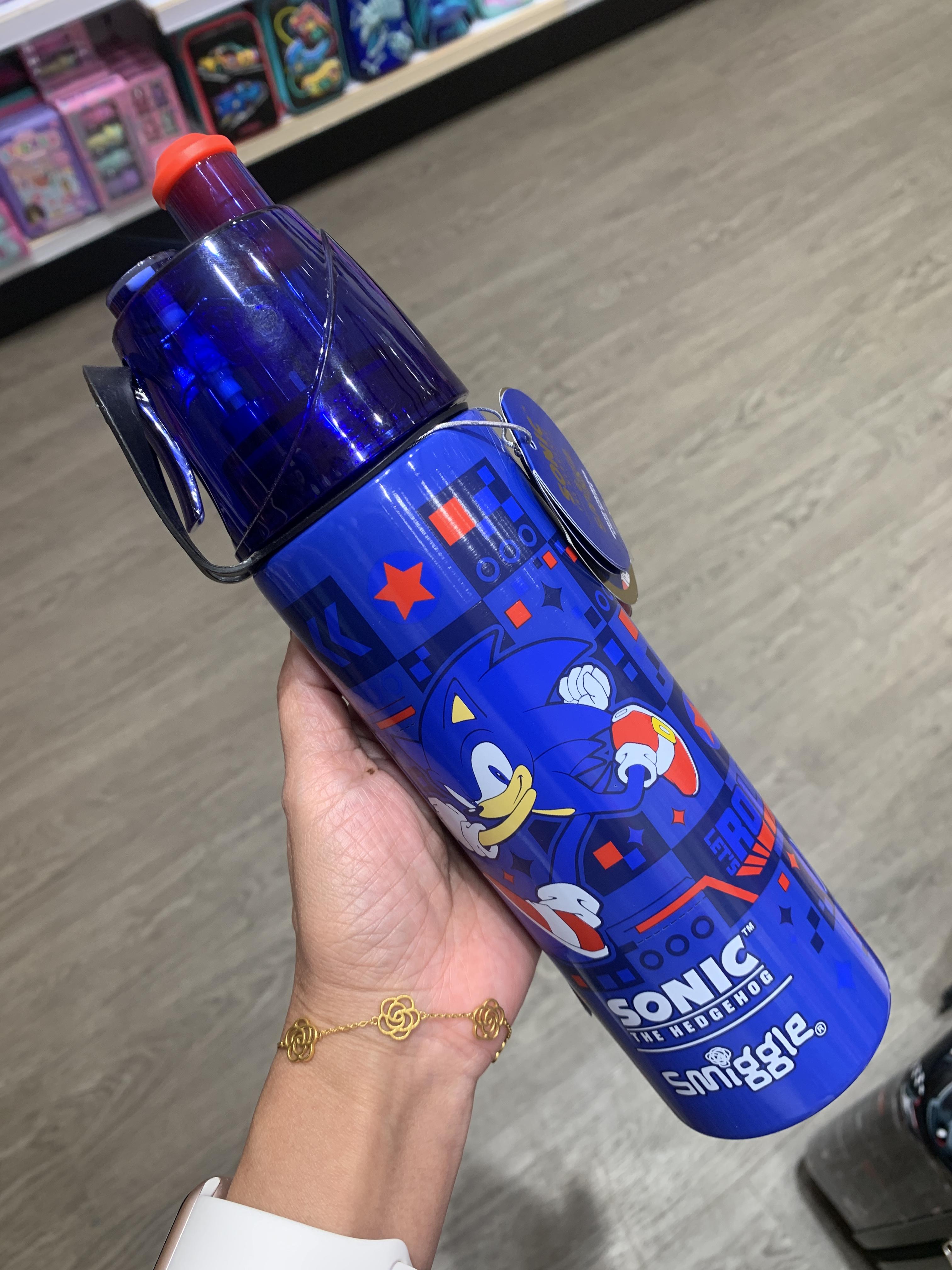 กระติกน้ำ สเปรย์ สแตนเลส Smiggle splitz stainless water bottle-Sonic