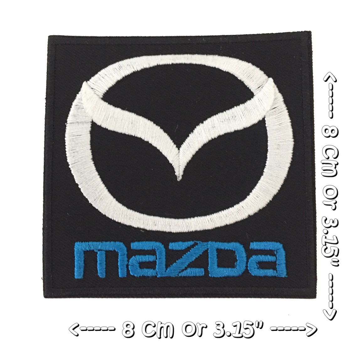 มาสด้า ตัวรีดติดเสื้อ อาร์มรีด อาร์มปัก ตกแต่งเสื้อผ้า หมวก กระเป๋า แจ๊คเก็ตยีนส์ Racing Embroidered Iron on Patch