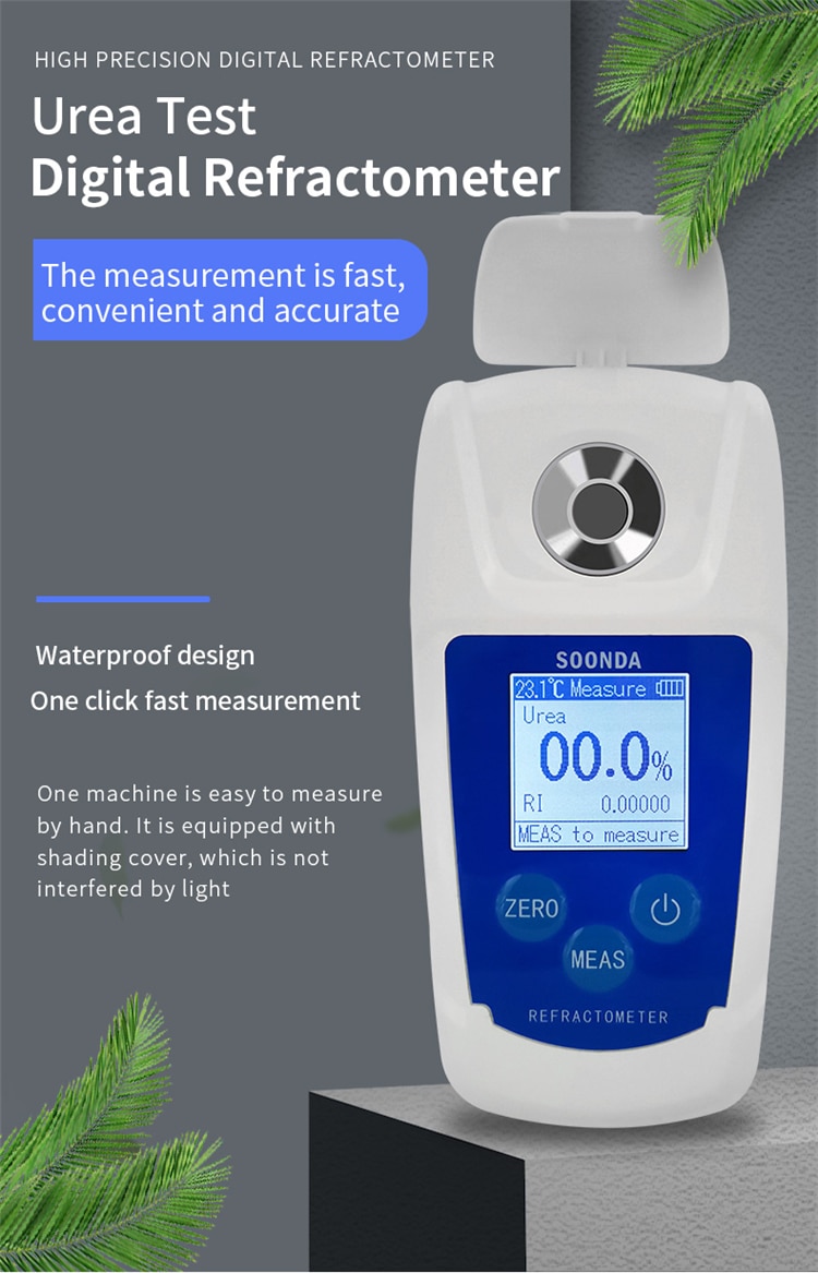 0-55% Digital Car Urea Concentration Meter Instrument Urea detector for diesel car exhaust treatment fluid urea solution tester0