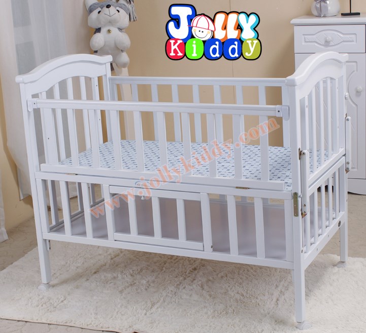 B10139(WD2) เตียงนอนไม้สีขาวครบเซ็ท