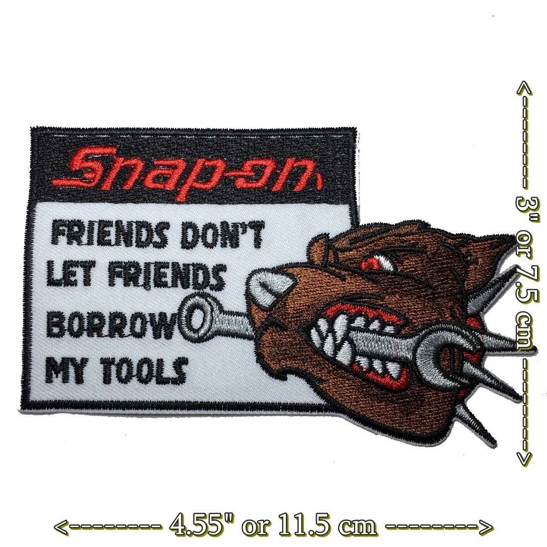 Snap-on ตัวรีดติดเสื้อ อาร์มรีด อาร์มปัก ตกแต่งเสื้อผ้า หมวก กระเป๋า แจ๊คเก็ตยีนส์ Racing Embroidered Iron on Patch