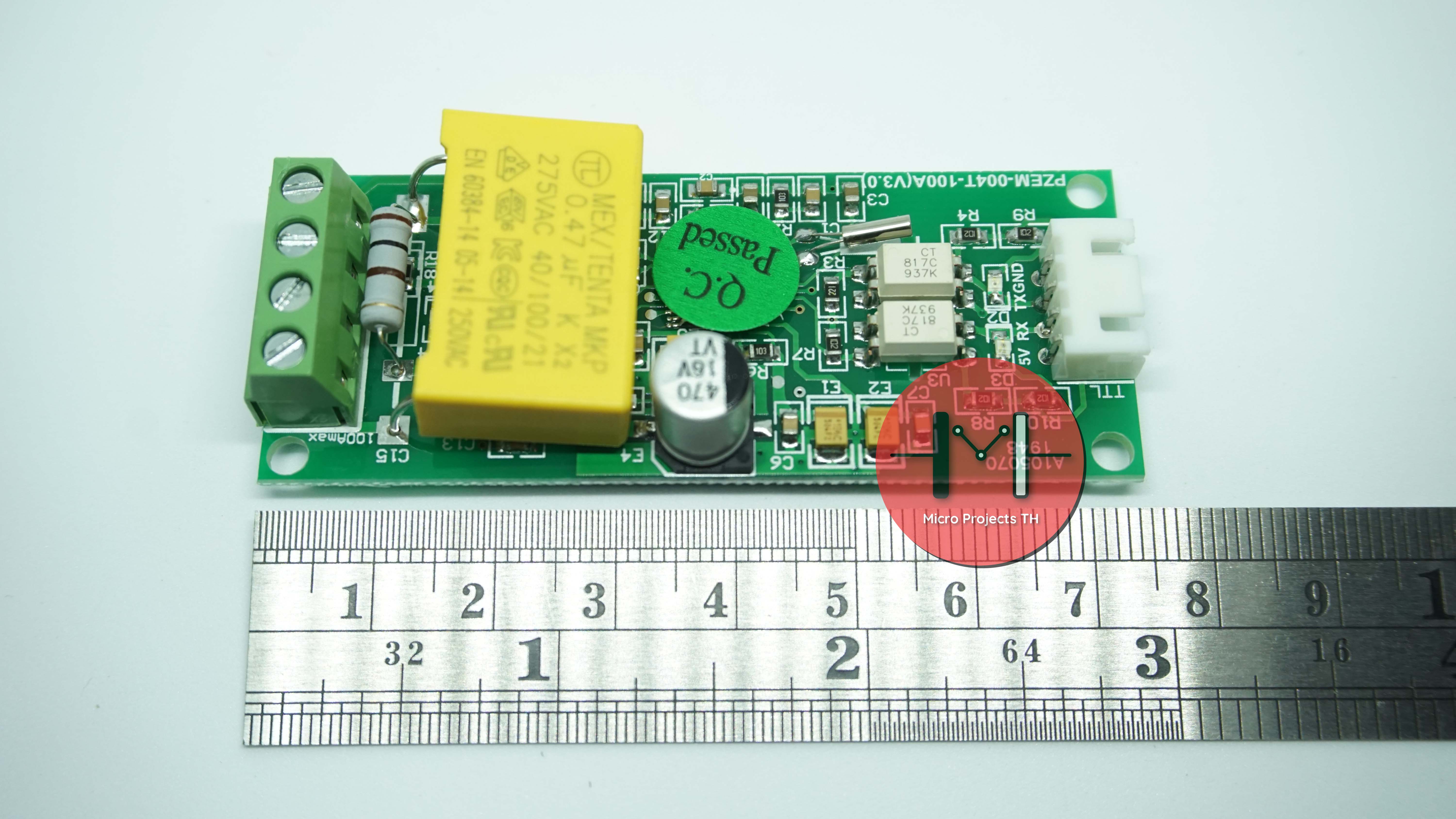 เซ็นเซอร์วัดกระแสและแรงดันไฟฟ้า PZEM-004T AC Power Energy Meter