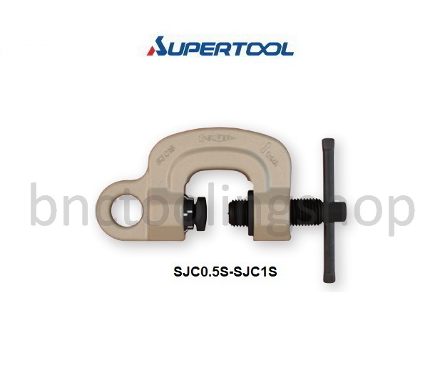 แคลมป์ยกเหล็ก ความจุสูงสุด 0.5 ตัน,Screw Cam Clamp Rated capacity 0.5 Ton,Supertool,SJC0.5S