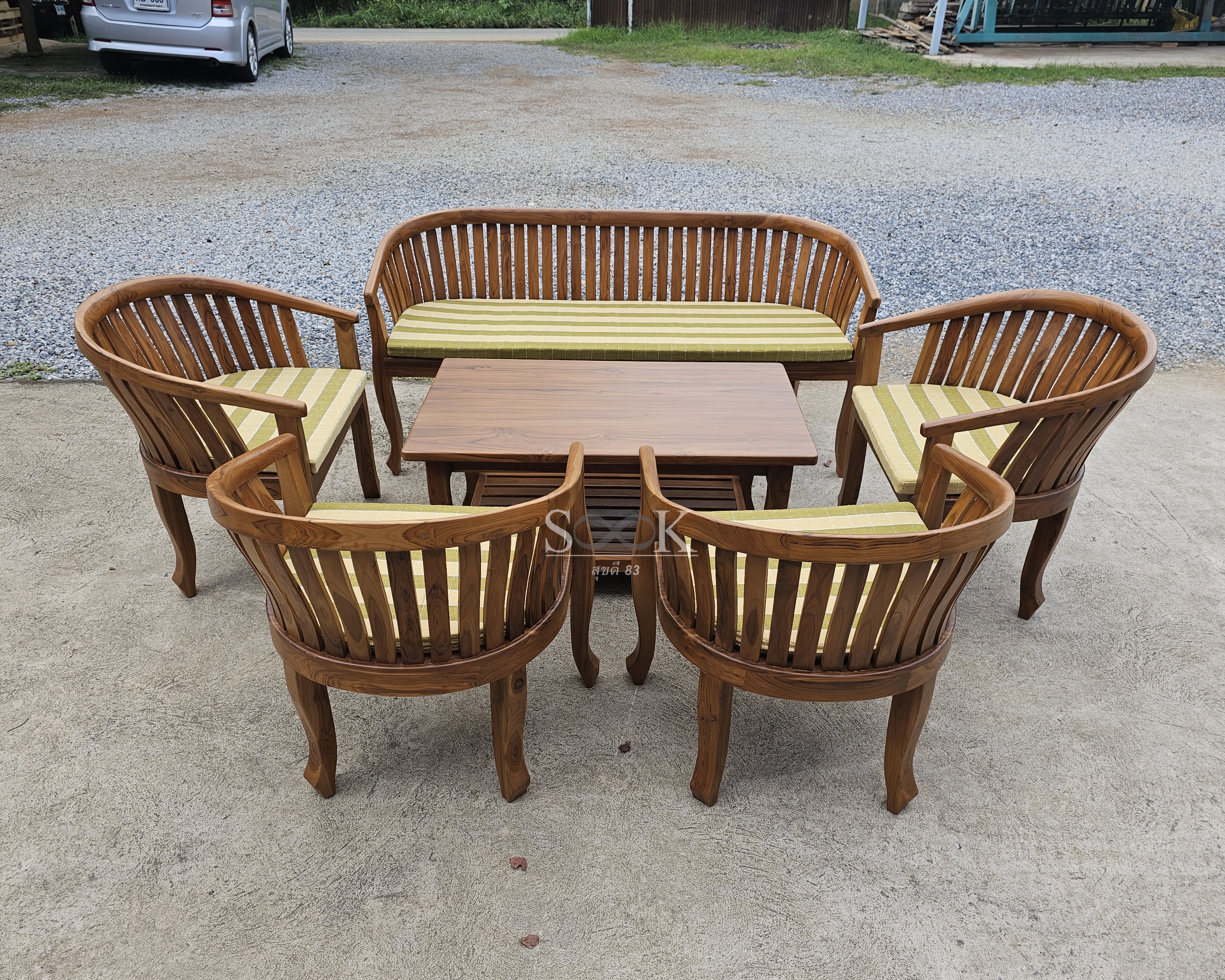 ชุดรับแขกกระเช้า