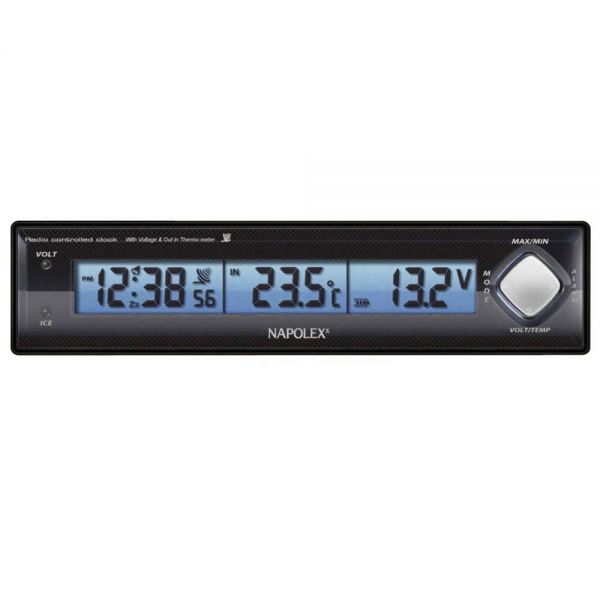 นาฬิกาดิจิตอล พร้อมที่วัดแบตเตอร์นี่ อุณหภูมิ (ญี่ปุ่น)