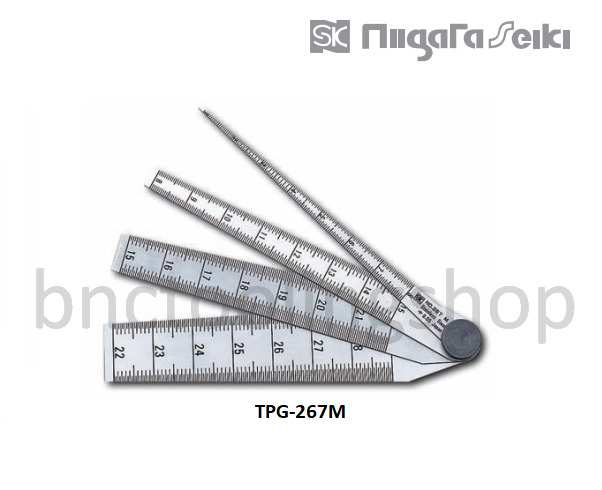 เตเปอร์เกจชุด 1-29มิล,Taper Gauge 1-29mm,Niigataseiki,TPG-267M