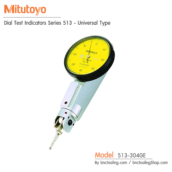 Mitutoyo,Dial Test Indicators Series 513 - Universal Type,513-304GE