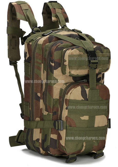 เป้ทหาร กระเป๋า แทคติคอล เดินป่า ยุทธวิธี 3P (ผ้า หนา เกรด A ได้มาตราฐาน)
