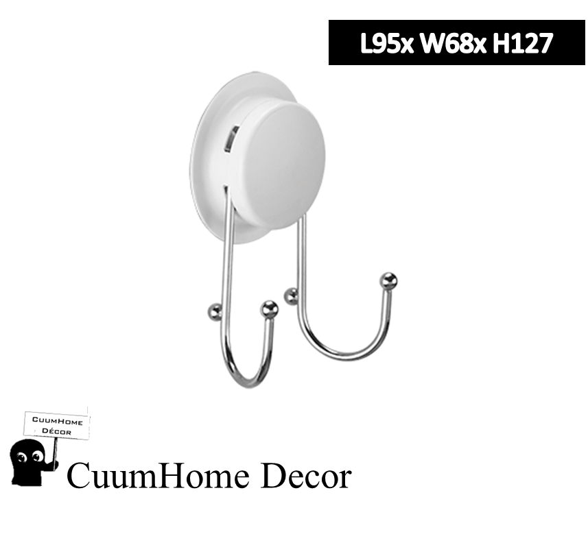 VR-34 ตะขอแขวน แบบ 2 ขา ไม่ต้องเจาะผนัง