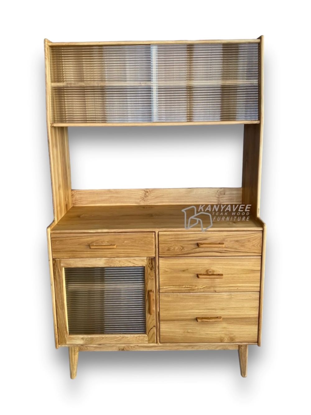 ตู้บาร์มินิมอลไม้สัก