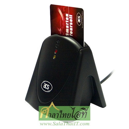 ACR38U-H1 เครื่องอ่านบัตรประชาชน และบัตรสมาร์ทการ์ดแบบเสียบบัตรแนวตั้ง