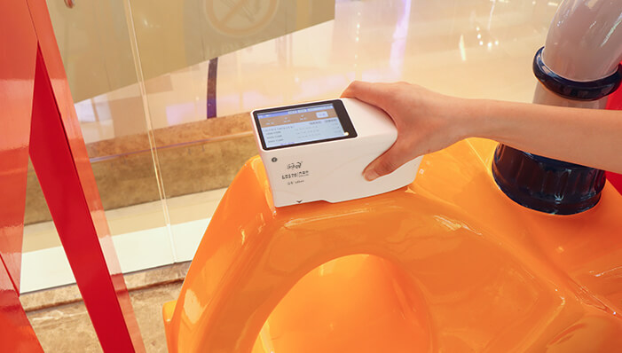 Linshang LS176, Spectrophotometer, Full spectrum LED light source with balanced spectral distribution in the visible light range.Spectrophotometer , Spectrophotometers LS176 D/8°, High Accuracy Whiteness and Yellowness Spectral Reflectance Curves APP Soft