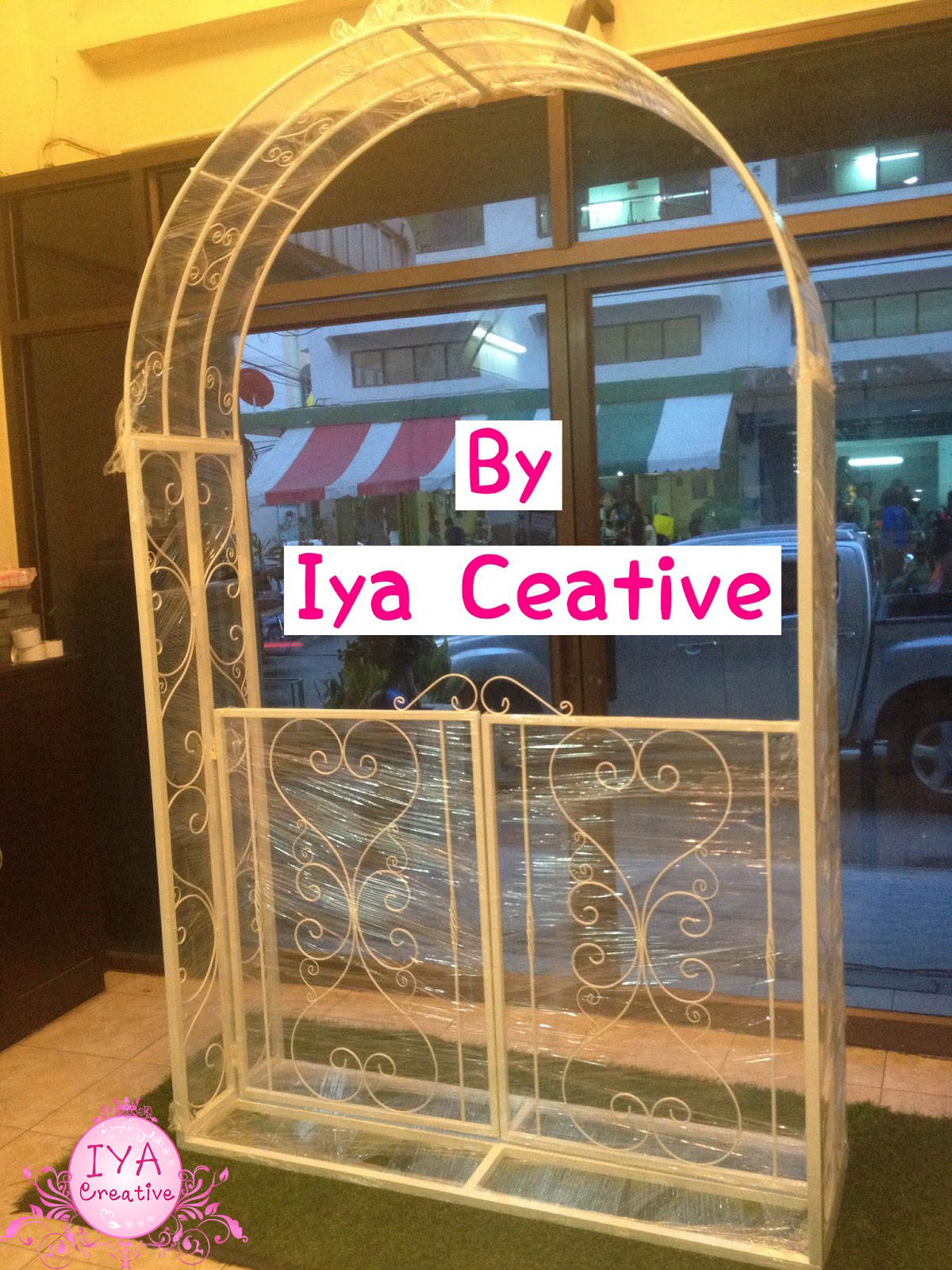 ซุ้มดอกไม้โครงเหล็ก,ซุ้มโดม,Gazebo,ซุ้มลูกโป่ง,รถฟักทอง,ฉากจัดดอกไม้,สแตนดอกไม้,เชิงเทียน,และอื่นๆในราคาส่ง,ซุ้มประตู , ซุ้มโดม เสาโรมัน (ไซส์ S),ซุ้มโดมเค้ก,กาเซโบไซส์ L ,ซุ้มกาเซโบ XL ,ซุ้มทรงสี่เหลี่ยม,ซุ้มโค้ง ,ซุ้มรูปหัวใจ ,รถฟักทอง,ฉากจัดดอกไม้ 3 ตอน,ฉากจัดดอกไม้ ,ขาตั้งพร้อมกรงนก,สแตนทรงขวดปากกว้าง,กรงนกเหล็กดัด,สแตนสี่เหลี่ยมสี่เสา ,สแตนทรงขวดแต่งขอบ ,สแตนสี่เหลี่ยมเสาเดี่ยว, ขาตั้งแป้นกลมเสาเดี่ยว แต่งขอบ,ขาตั้งกระถาง ปีกผีเสื้อ ,สูง 75 cm.,ขาตั้งช่อทรง S ,จักรยาน L ล้อใหญ่ ,จักรยาน M 3 ตะกร้า , จักรยาน S , โพเดียมวางอัลบั้มรูป , ชั้นวางคัพเค้ก 3 ชั้น ,ชั้นวางคัพเค้ก 5 ชั้น ,ขาตั้งกรอบรูป,แป้นหัวใจเสาเดี่ยว ,สแตนสี่เสาเสริมขอบบน, ขาตั้งช่อเล็ก ,เชิงเทียนตั้งพื่น 3 ช่อ ,เชิงเทียนตั้งพื่น 4 ช่อ ,เชิงเทียนตั้งพื่น 5 ช่อ ,เชิงเทียนตั้งโต๊ะ , สแตนขา 3 S ,ขาตั้ง 3 ตะกร้า , กล่องใส่ซอง , เก้าอี้นางฟ้า, ฉากห้อยดอกไม้รูดเก็บได้