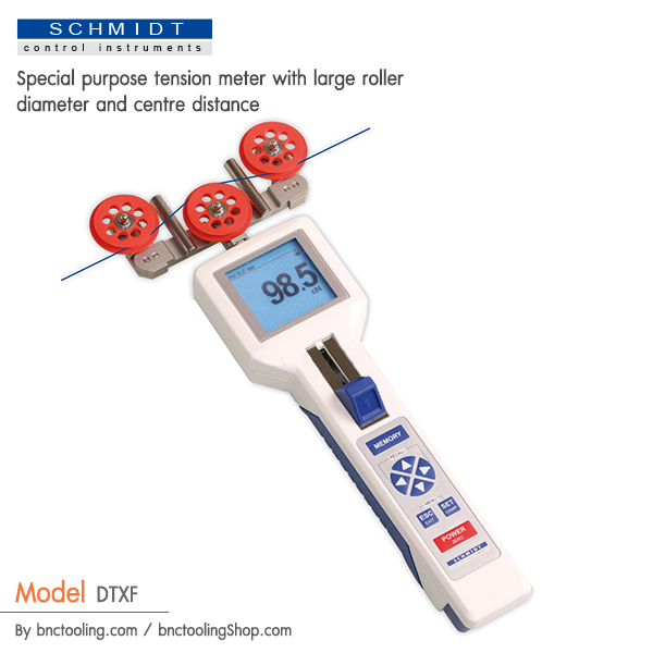 SCHMIDT,Special purpose tension meter with large roller diameter,DTXF