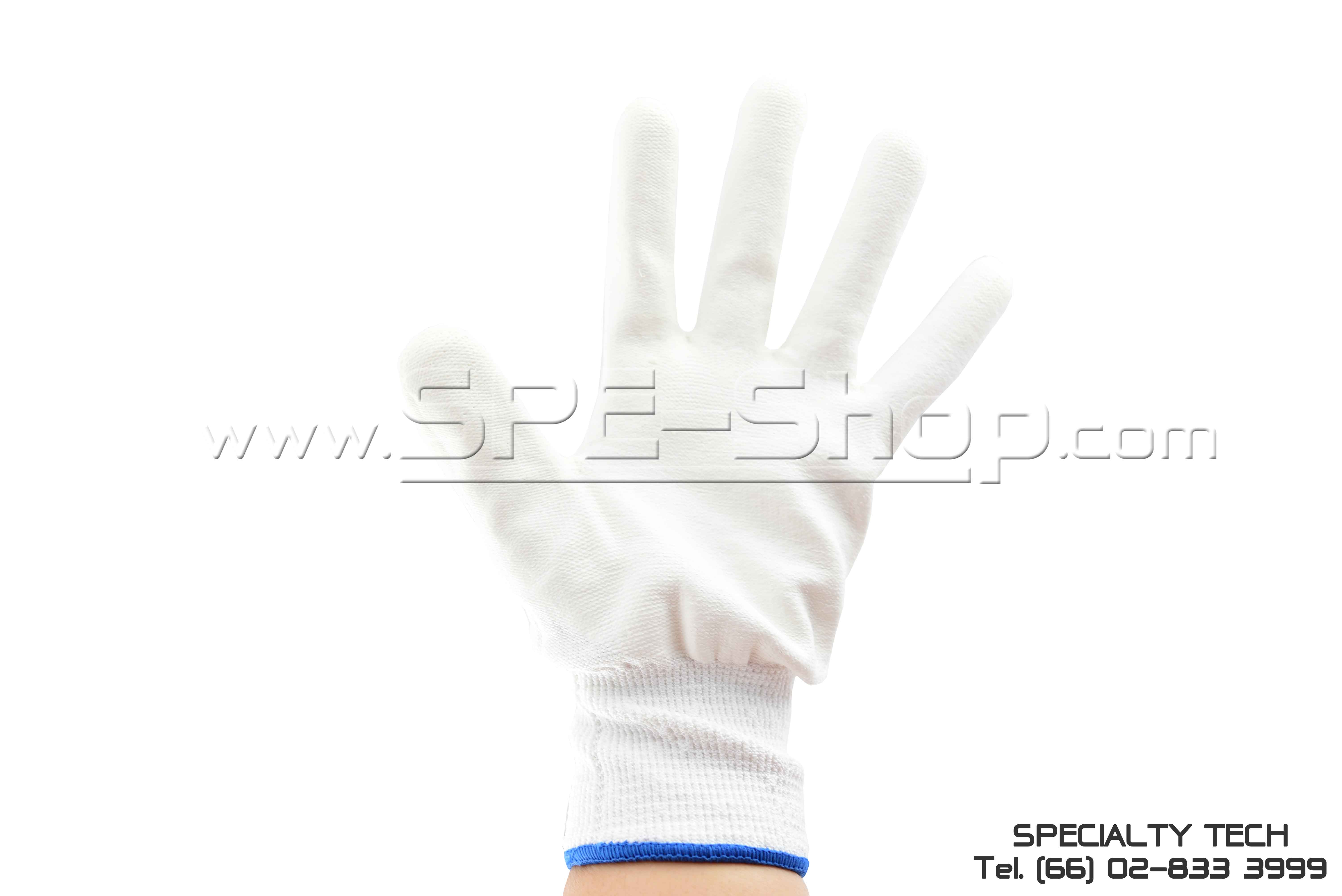 ถุงมือถักกันบาดเส้นด้าย Dyneema/Sunooga
