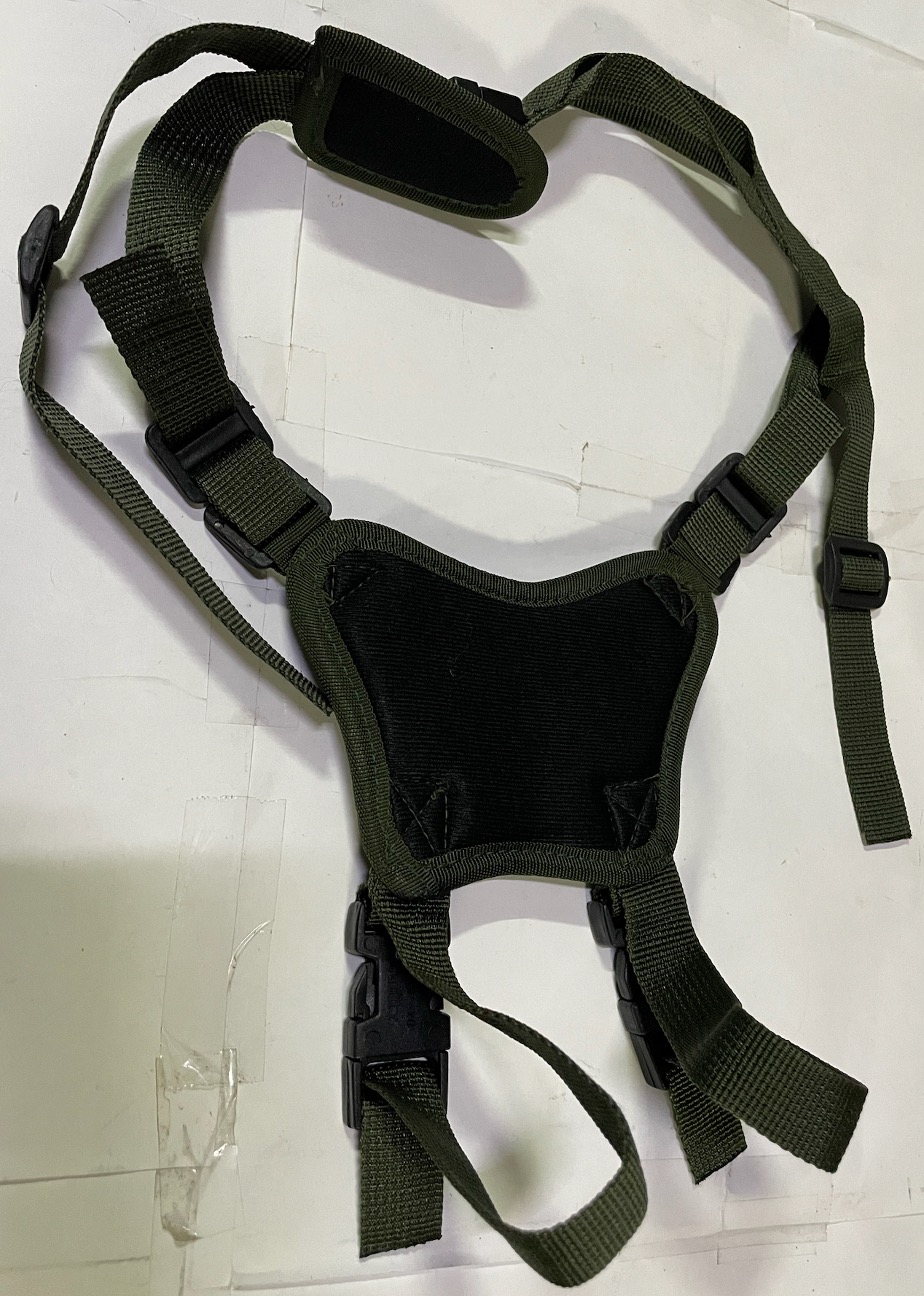 สายรัดคาง หมวกทหาร แคบบร้า ซับนุ่ม