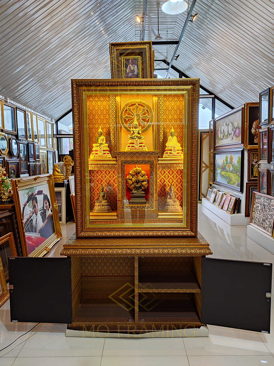 ตู้พระ ขนาดพระหน้าตัก 5-7 นิ้ว