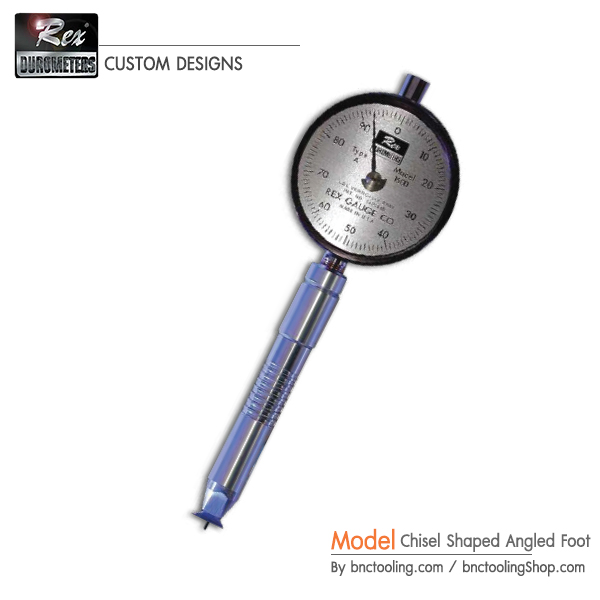 REX,CUSTOM DESIGNS ,Chisel Shaped Angled Foot