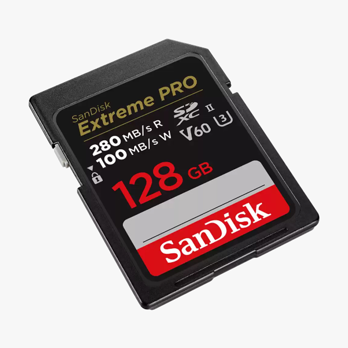 SanDisk Extreme Pro SDXC, SDSDXEP 128GB, V60, U3, C10, UHS-II, 280MB/s R, 100MB/s W, 4x6, Lifetime Limited (SDSDXEP-128G-GN4IN) เมมโมรี่ แซนดิส กล้อง ถ่ายรูป กล้องDSLR ประกัน Synnex ตลอดอายุการใช้งาน