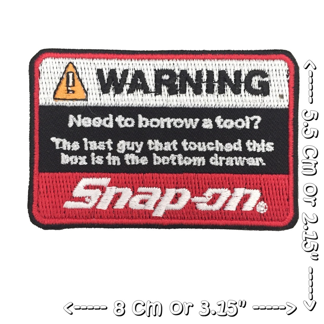 Snap on ตัวรีดติดเสื้อ อาร์มรีด อาร์มปัก ตกแต่งเสื้อผ้า หมวก กระเป๋า แจ๊คเก็ตยีนส์ Racing Embroidered Iron on Patch