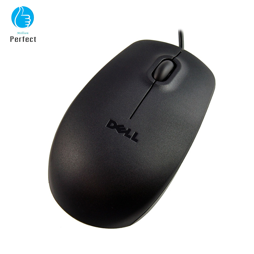 เมาส์สาย USB สบายมือ ขนาดกระชับ ทนทาน DELL รุ่น MS11 (Black)