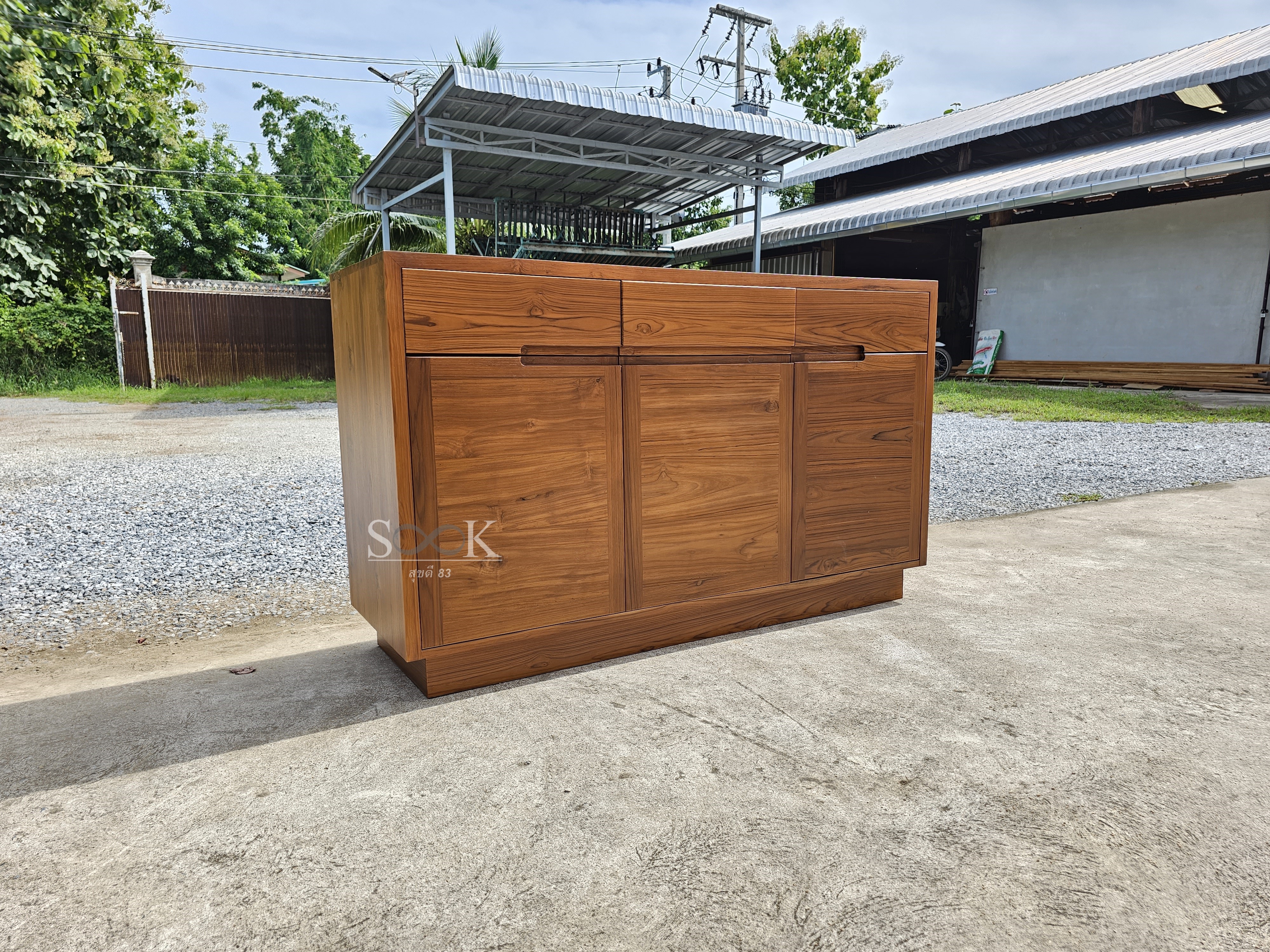 เคาน์เตอร์หน้าบานเรียบ